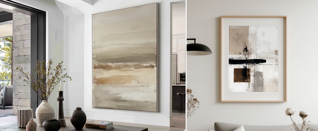 abstract expressionist art prints in your space