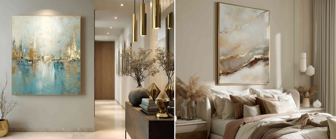 Color psychology in wall art