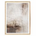 Beige Abstract Wall Art | Minimalist Neutral Canvas