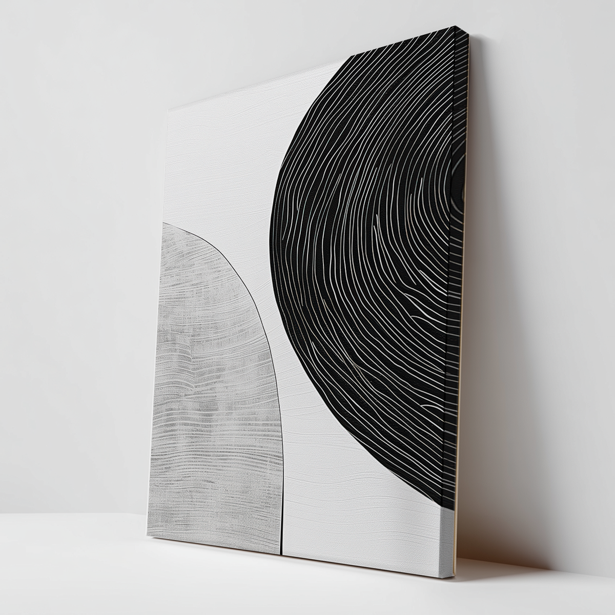 brush stroke abstract canvas art print