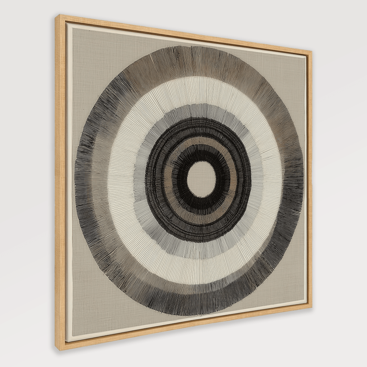 custom framed art with gallery style finish