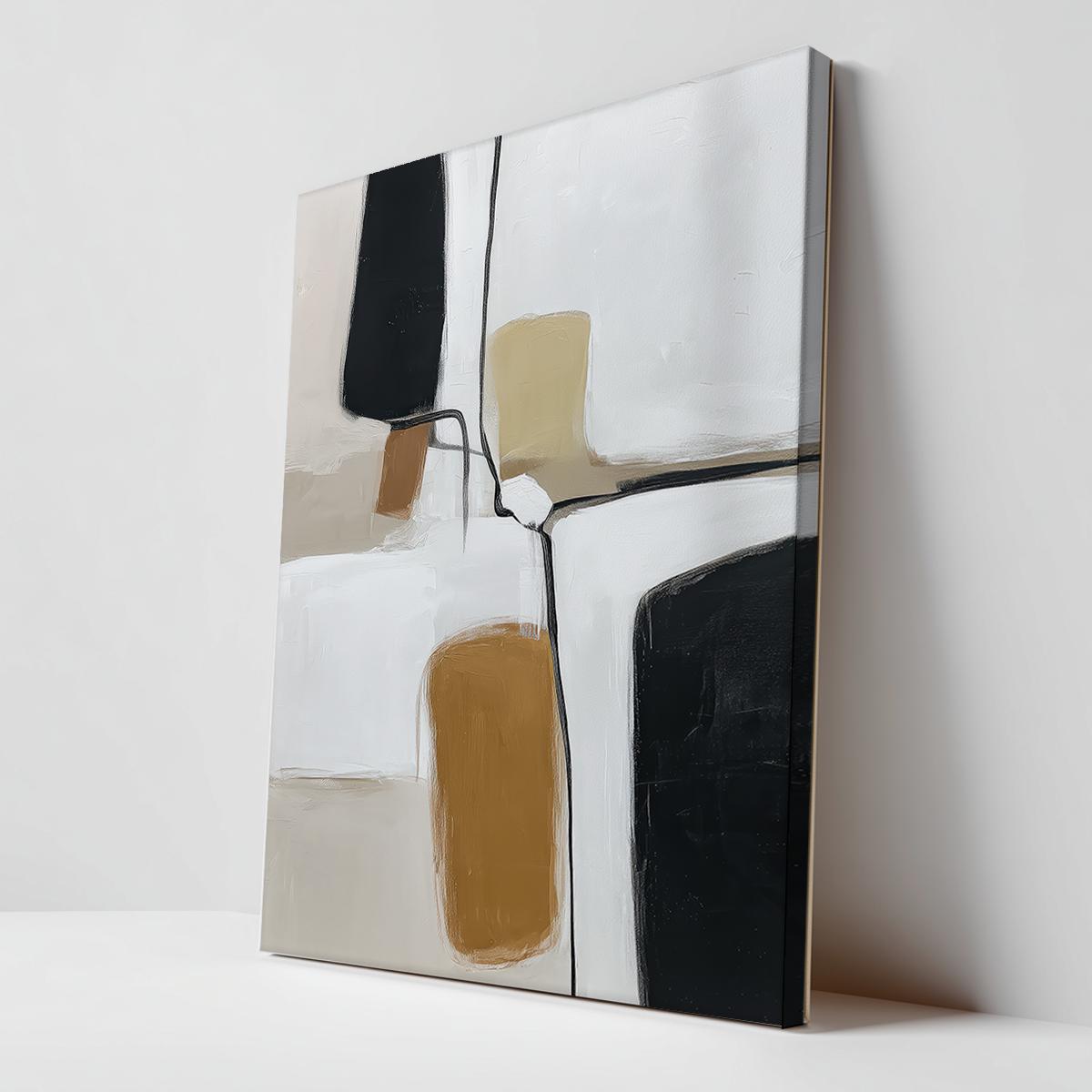 high quality boho mid century abstract decor