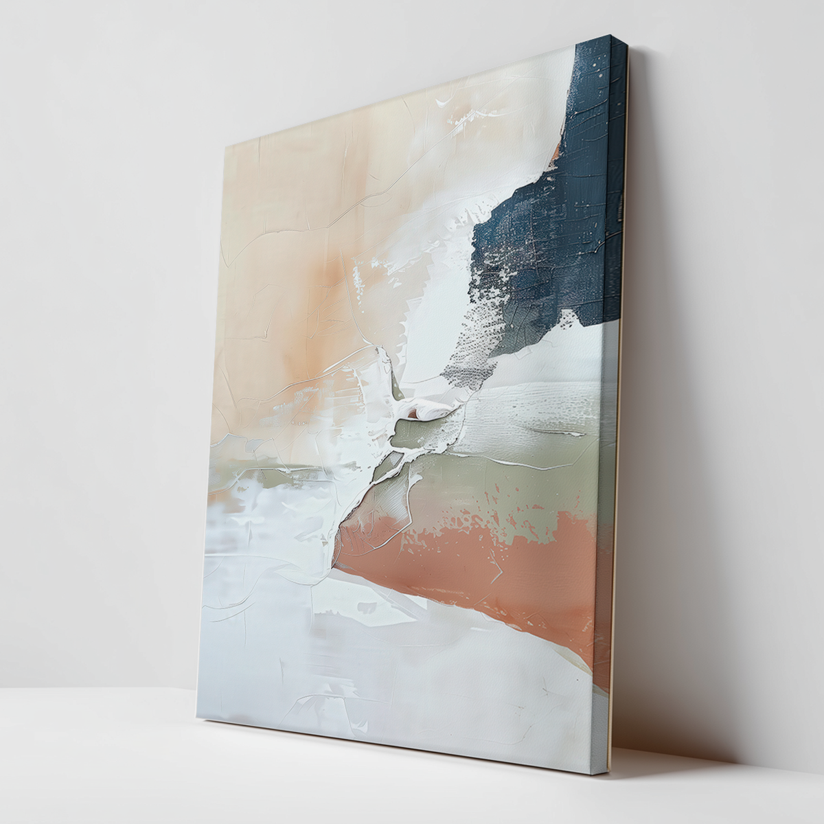 large neutral wall art canvas