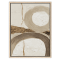 minimalist wall art brushstroke detail