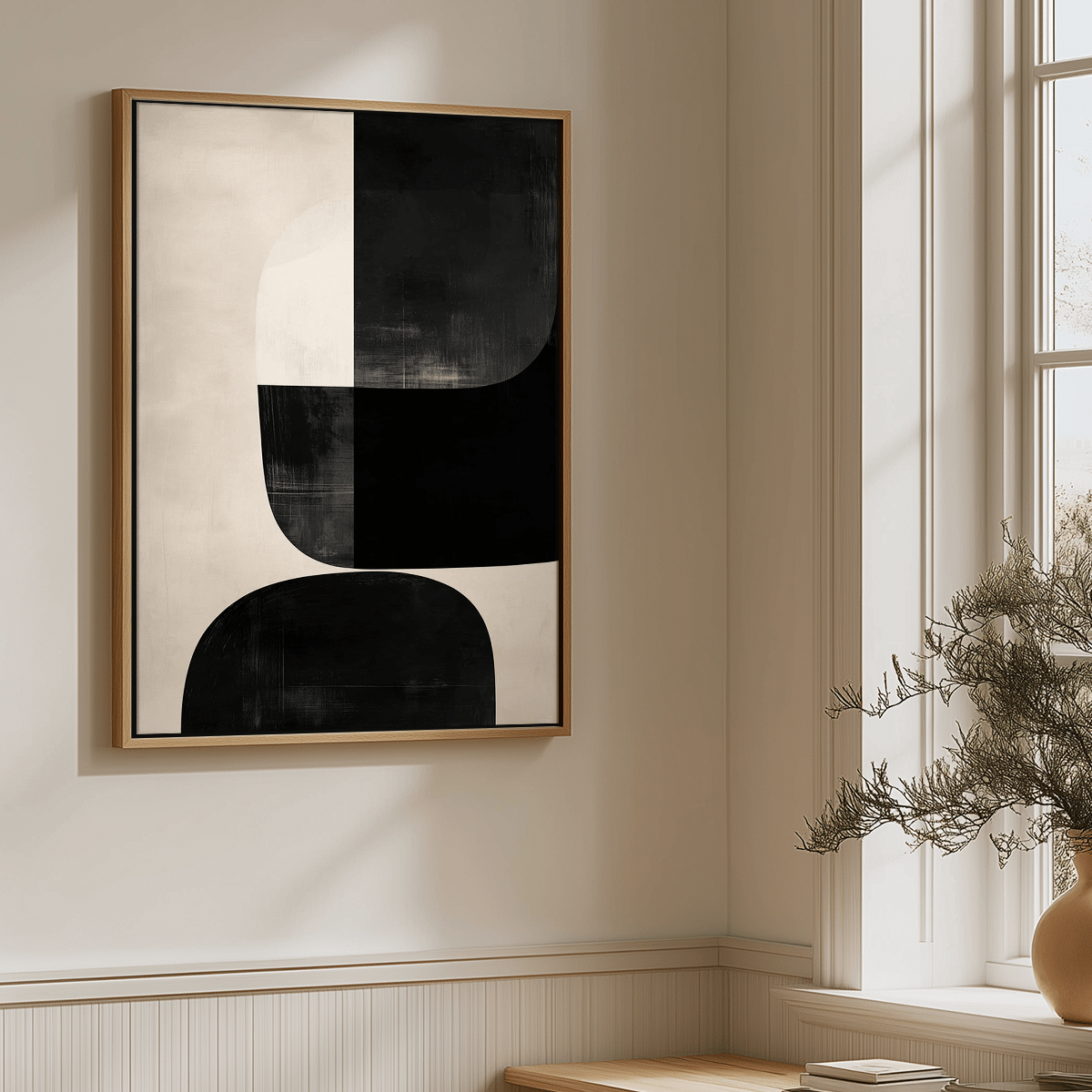 Minimalist Bauhaus Abstract