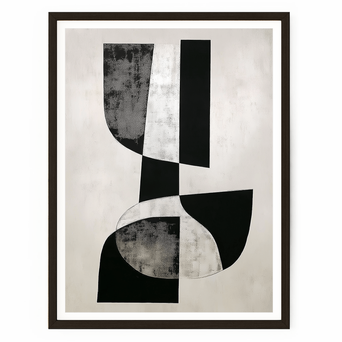 scandinavian minimalist abstract wall art