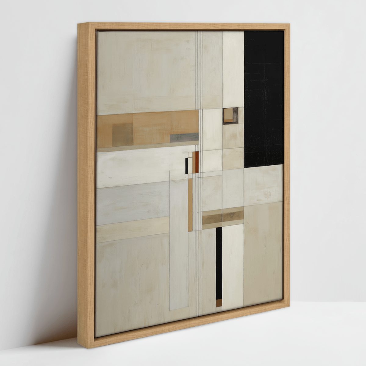 simple geometric wall design